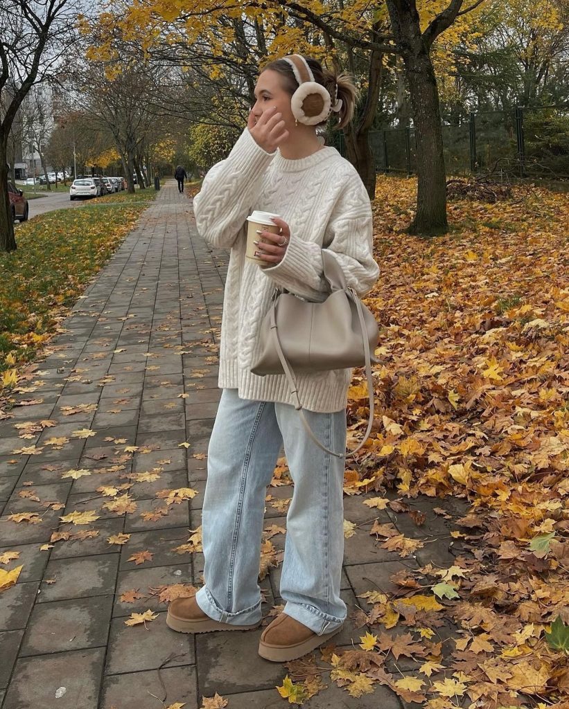 sweater winter outfit