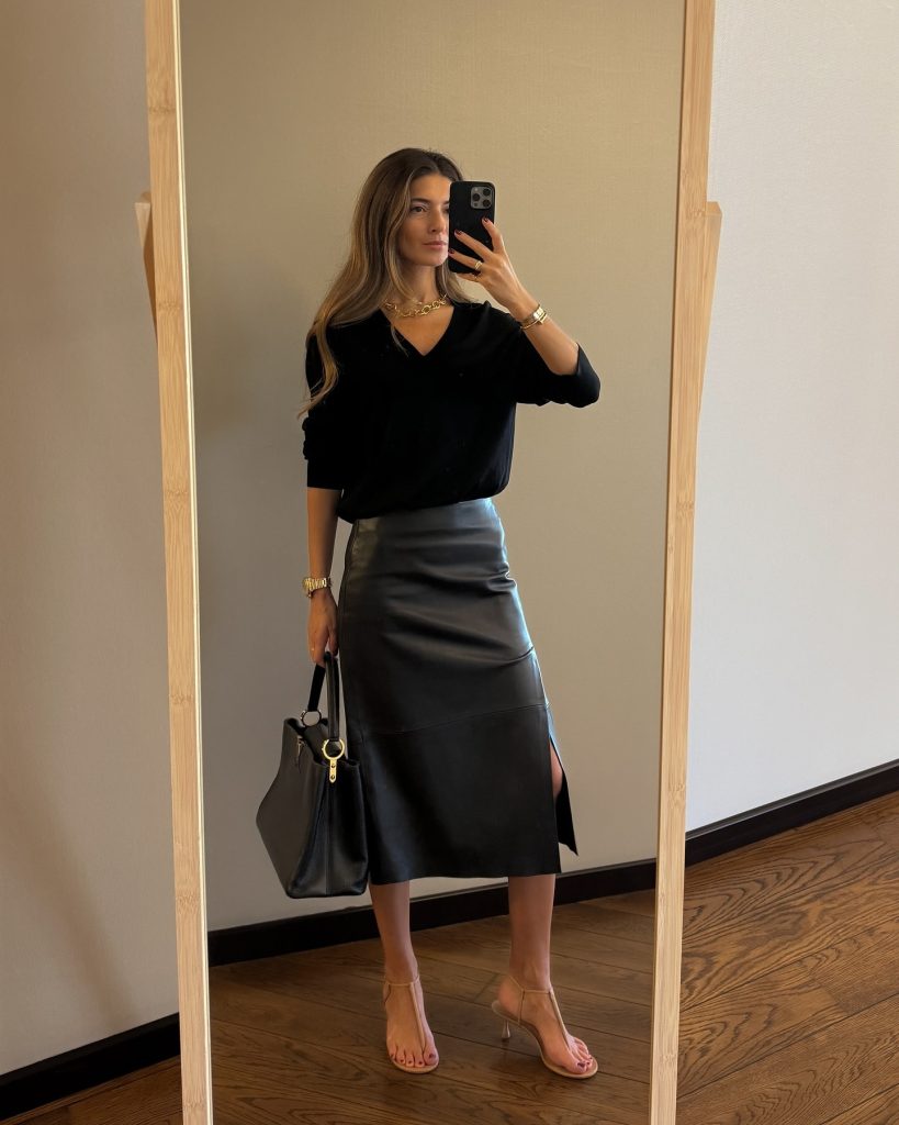 trendy office outfit