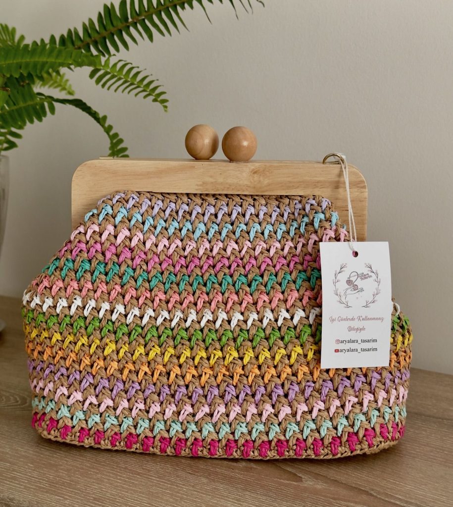 unique crochet bag