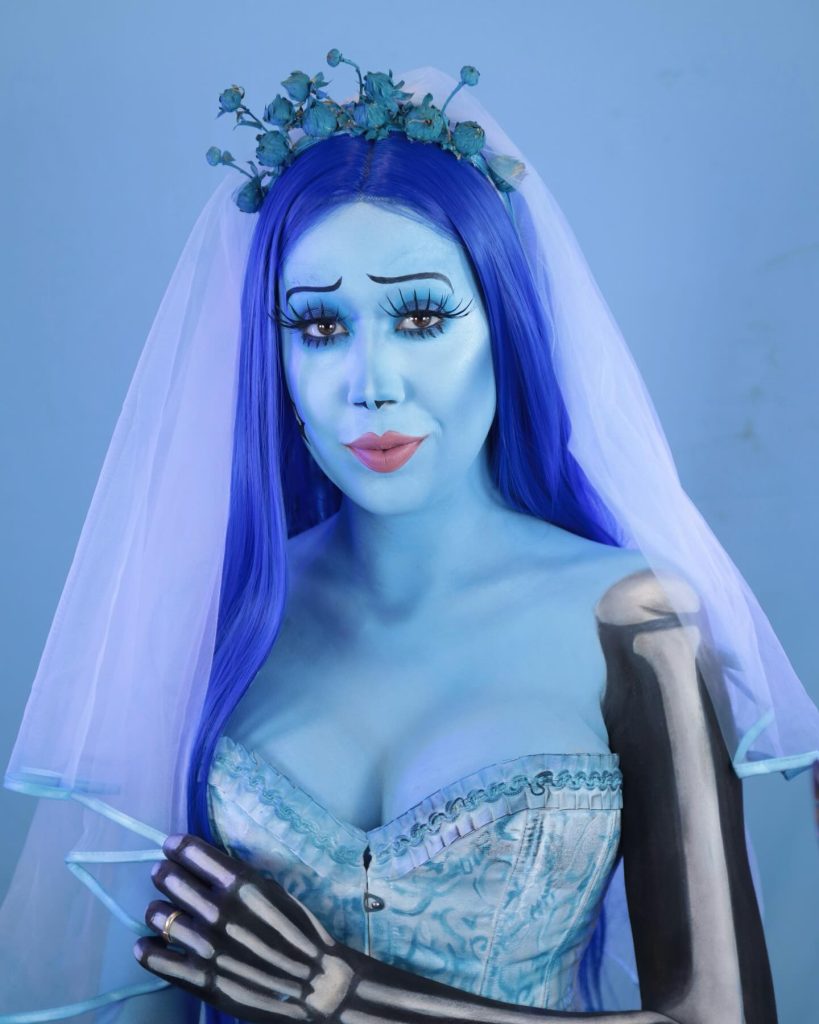 unique halloween makeup look