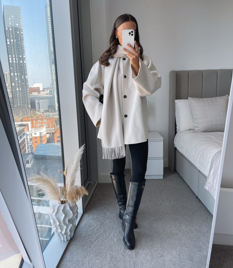 whitecoat with high boots