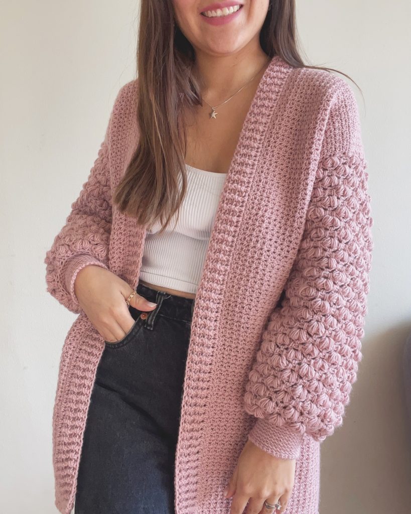 winter crochet sweater