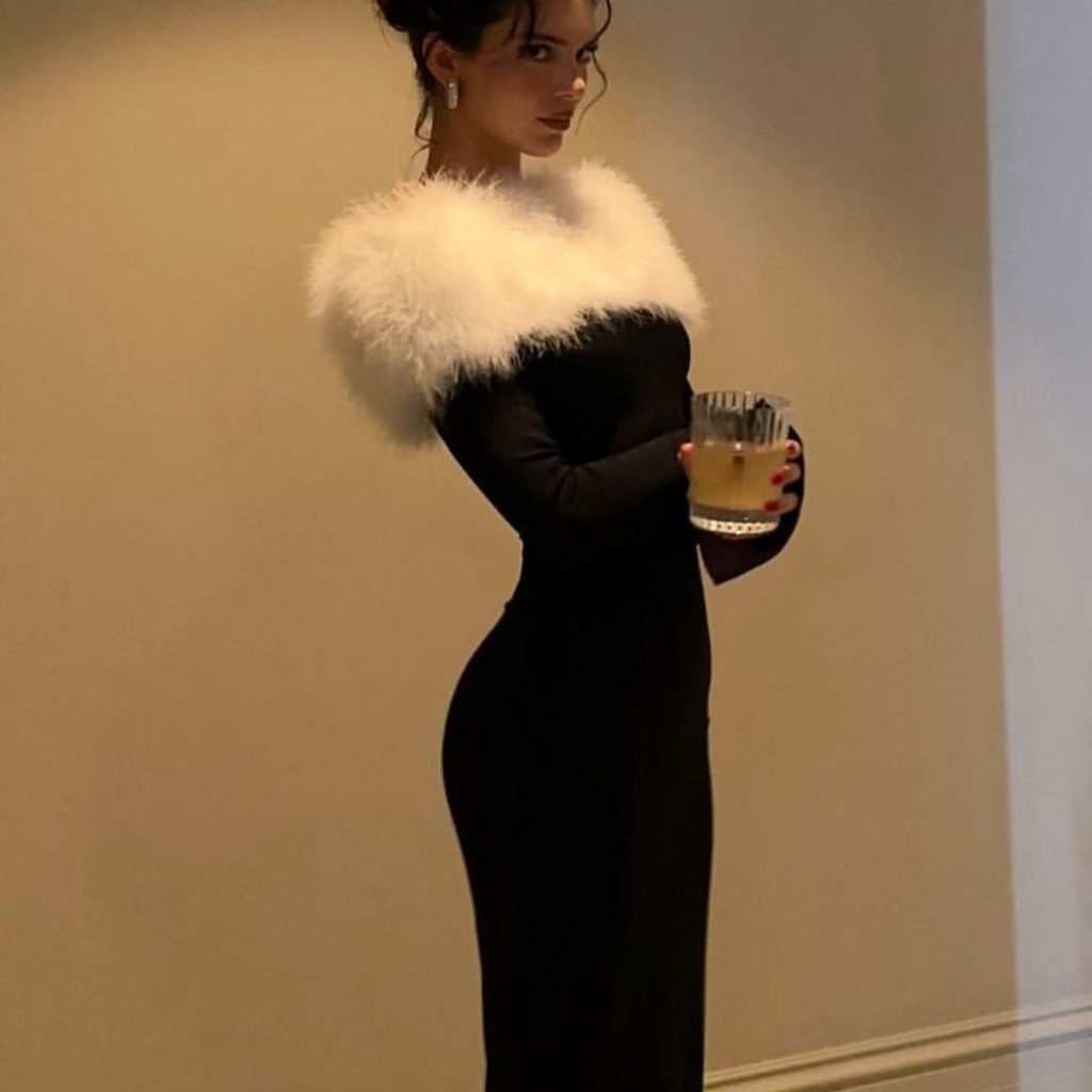 black christmas outfit