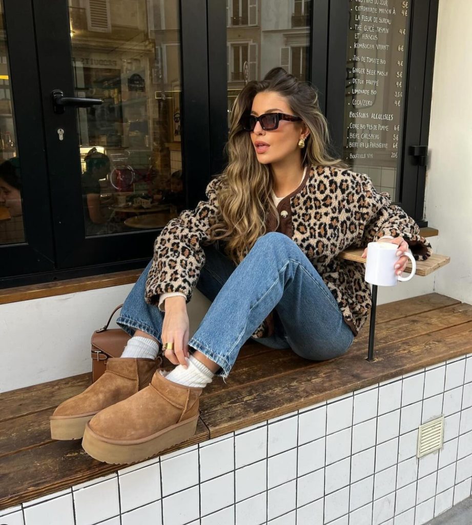 classy leopard outfit