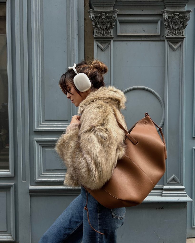 furcoat winter women outfit