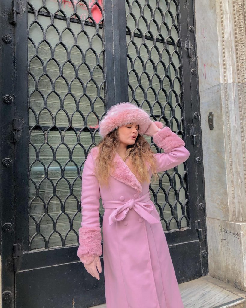 pink christmas dress