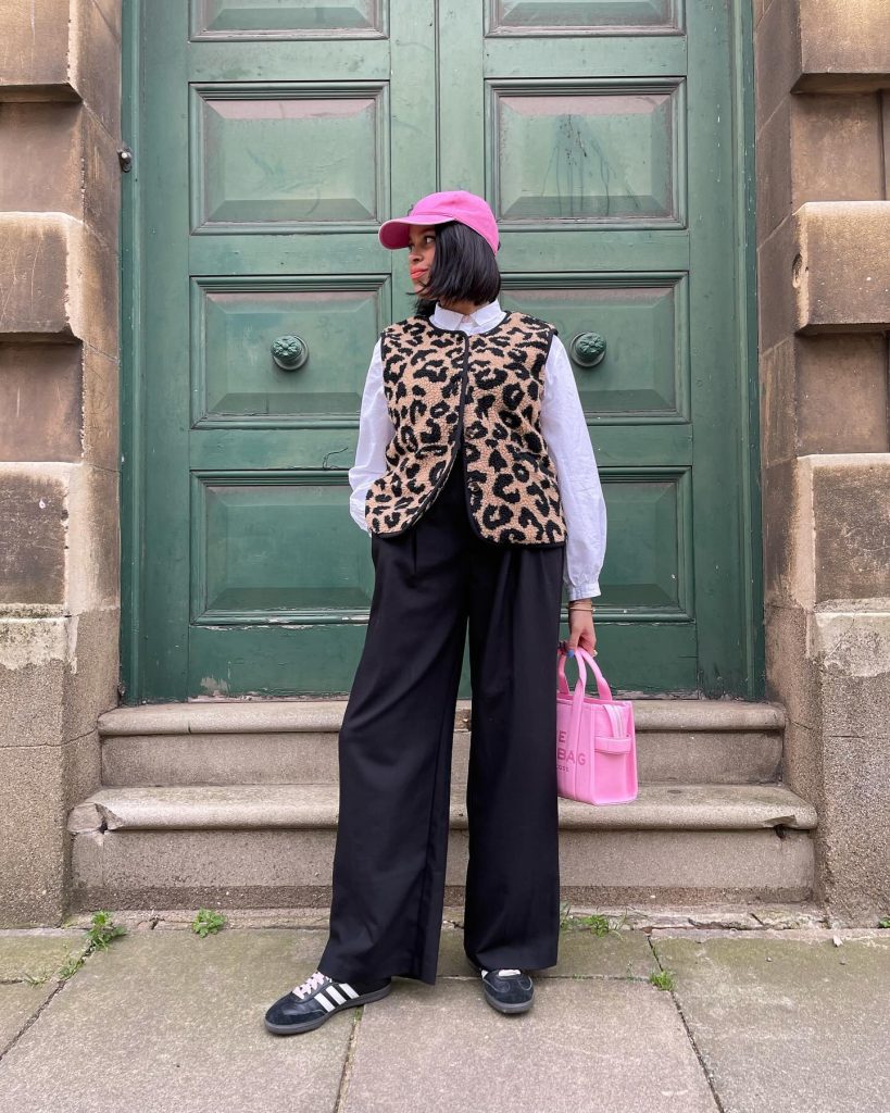 unique leopard outfit