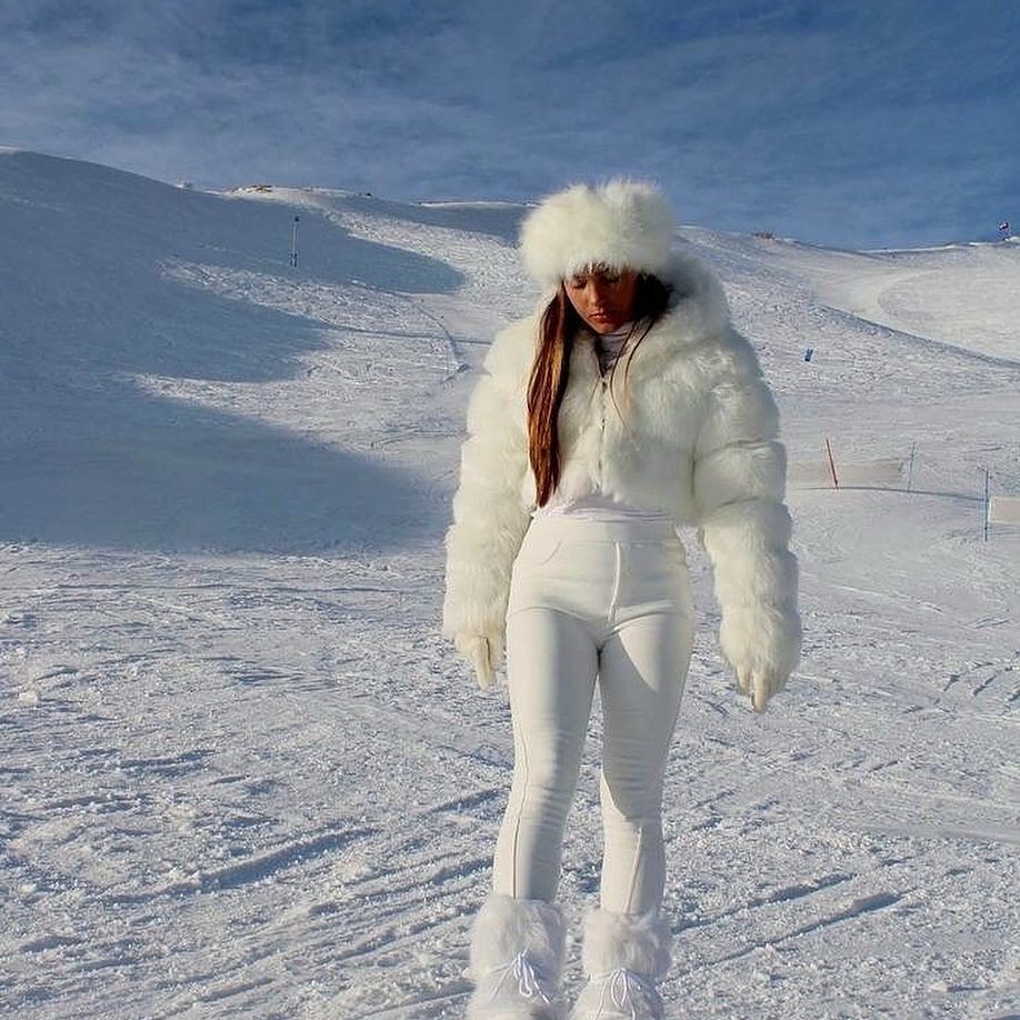 white moonboots outfit