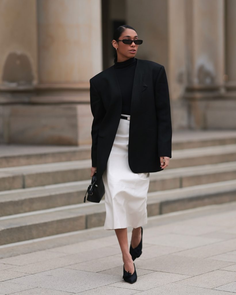 wonderful black blazer outfit