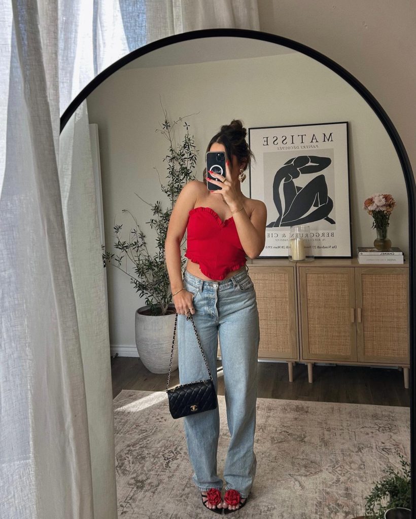cozy valentine day outfit