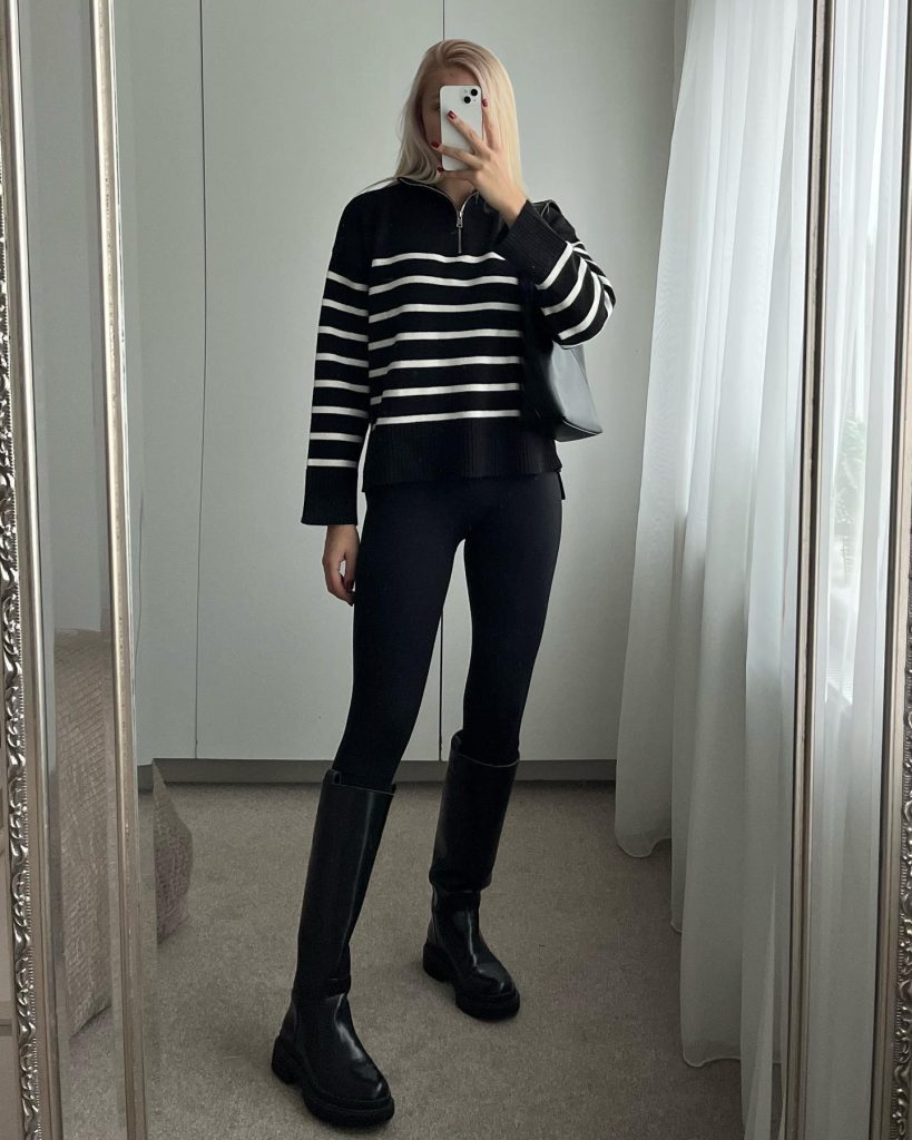 simpletop with legging outfit