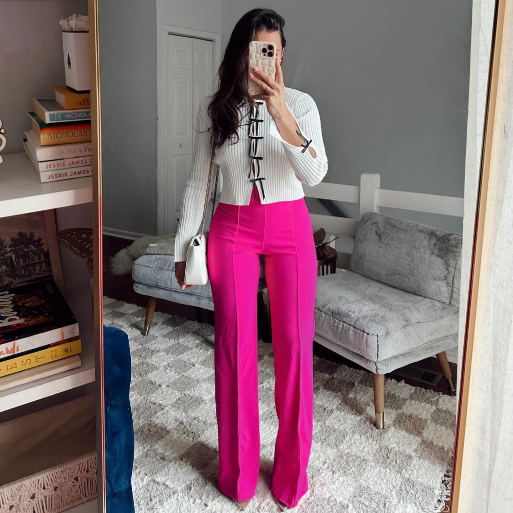 trendy valentine day outfit