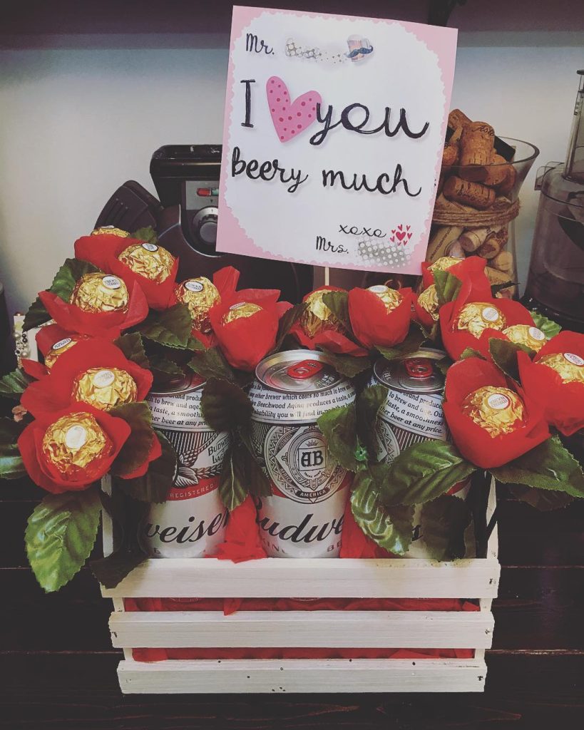 beer diy valentine gift