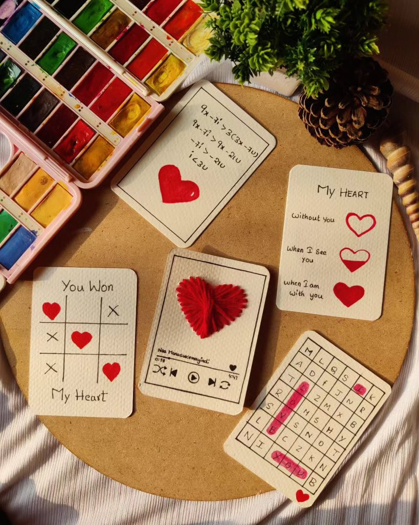 easy diy valentine card