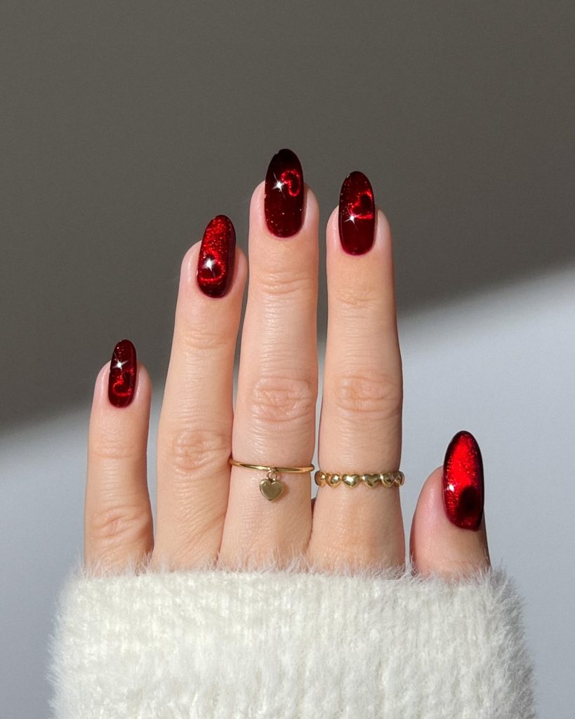 redvelvet red nails