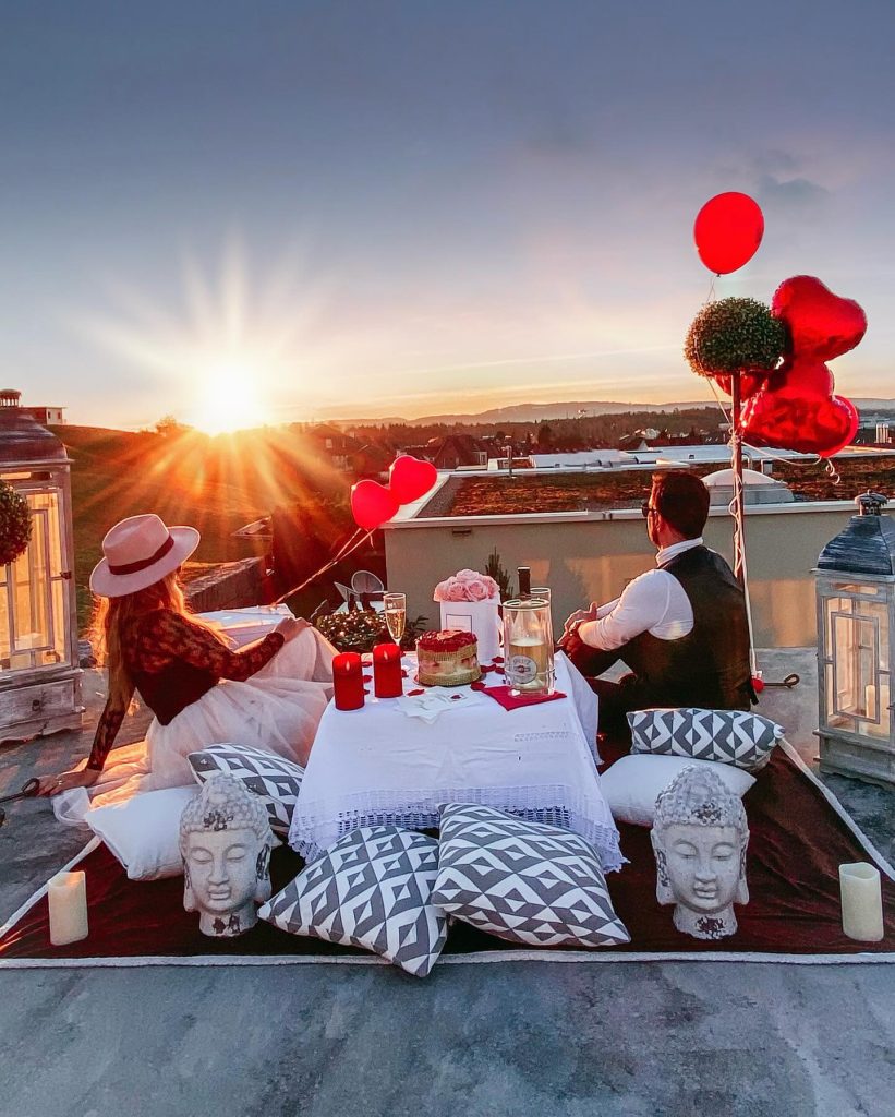 romantic valentine decor