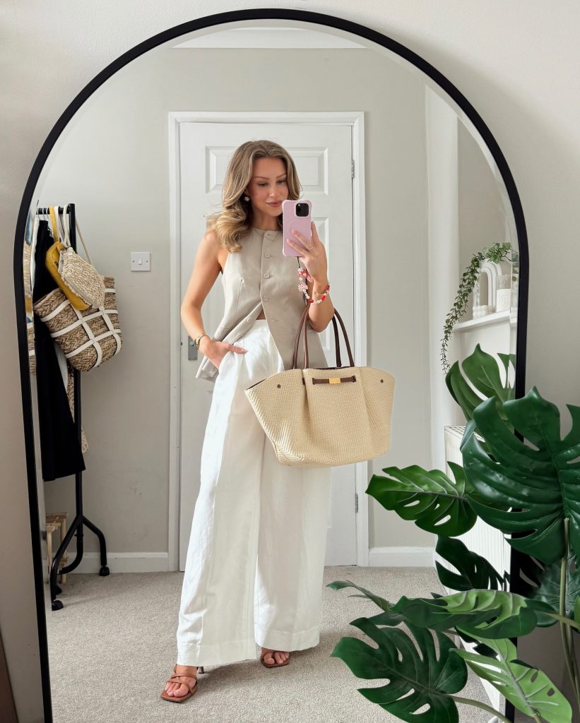 simple summer office outfit