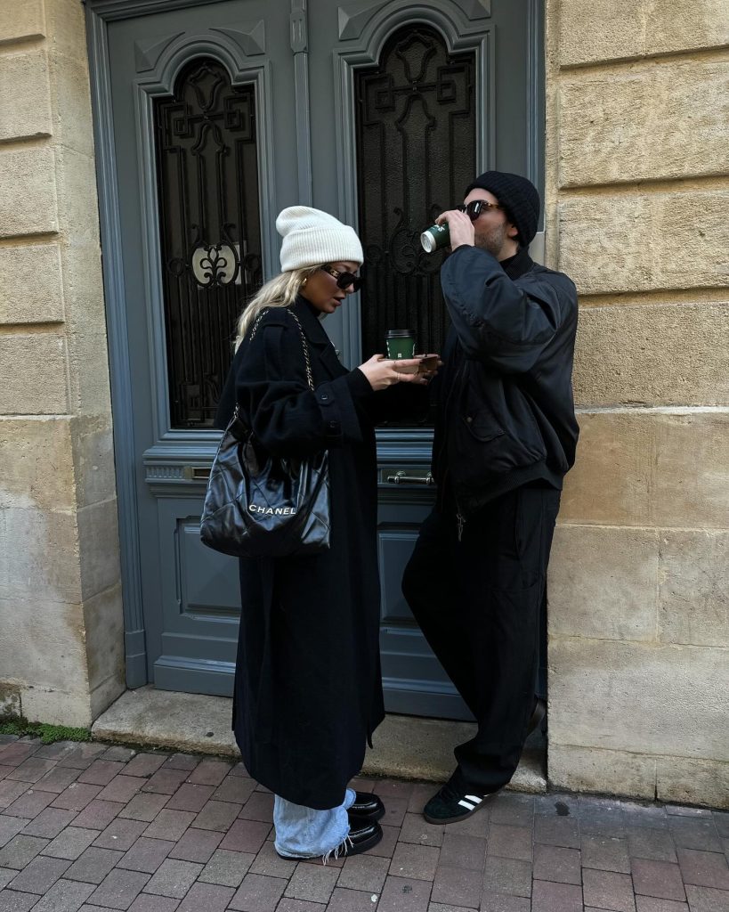 trendy valentine couple