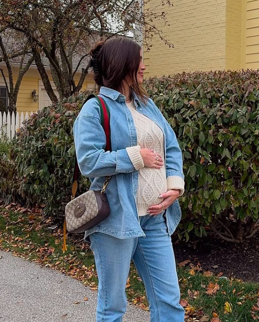 cute maternity denimstyle