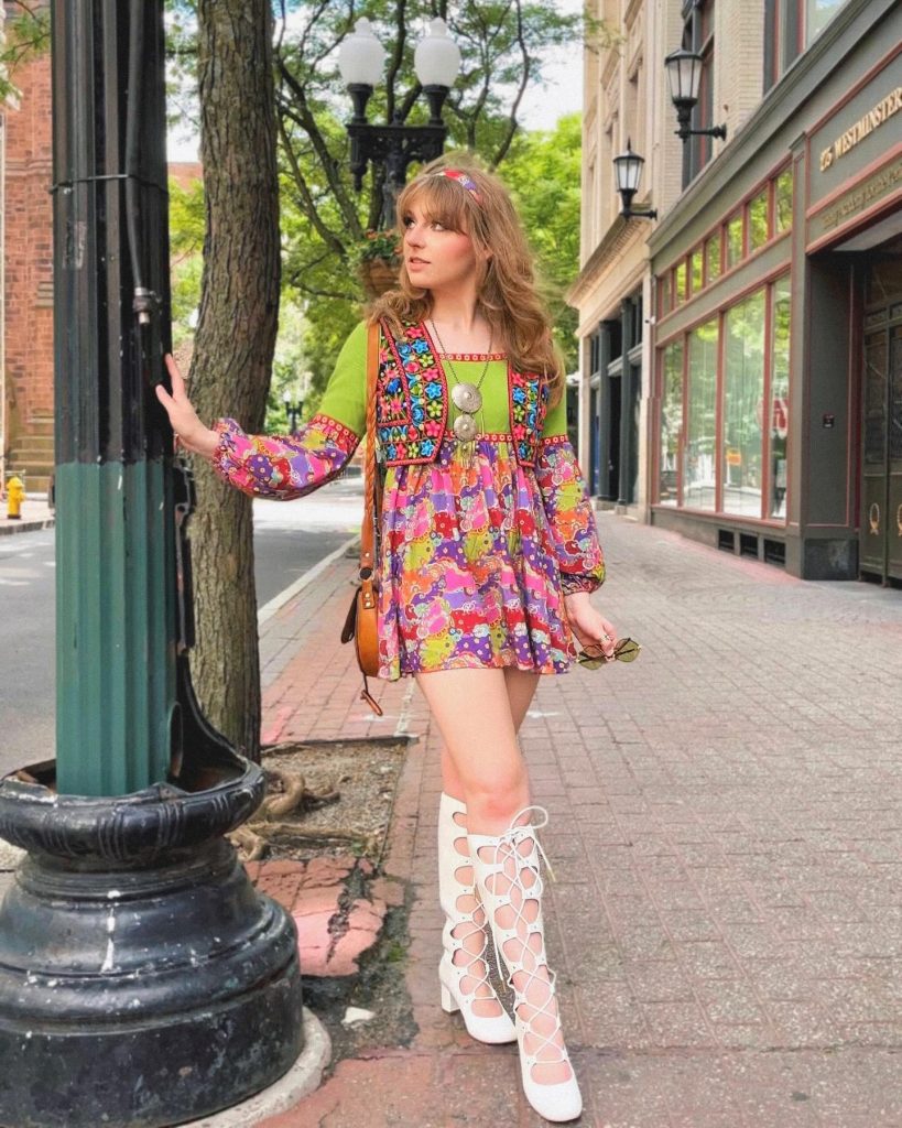 amazing retro outfit