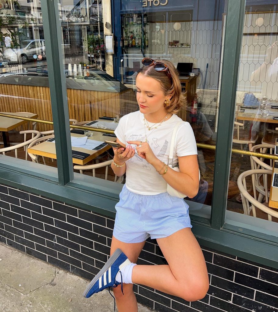 basic sneaker streetstyle outfit
