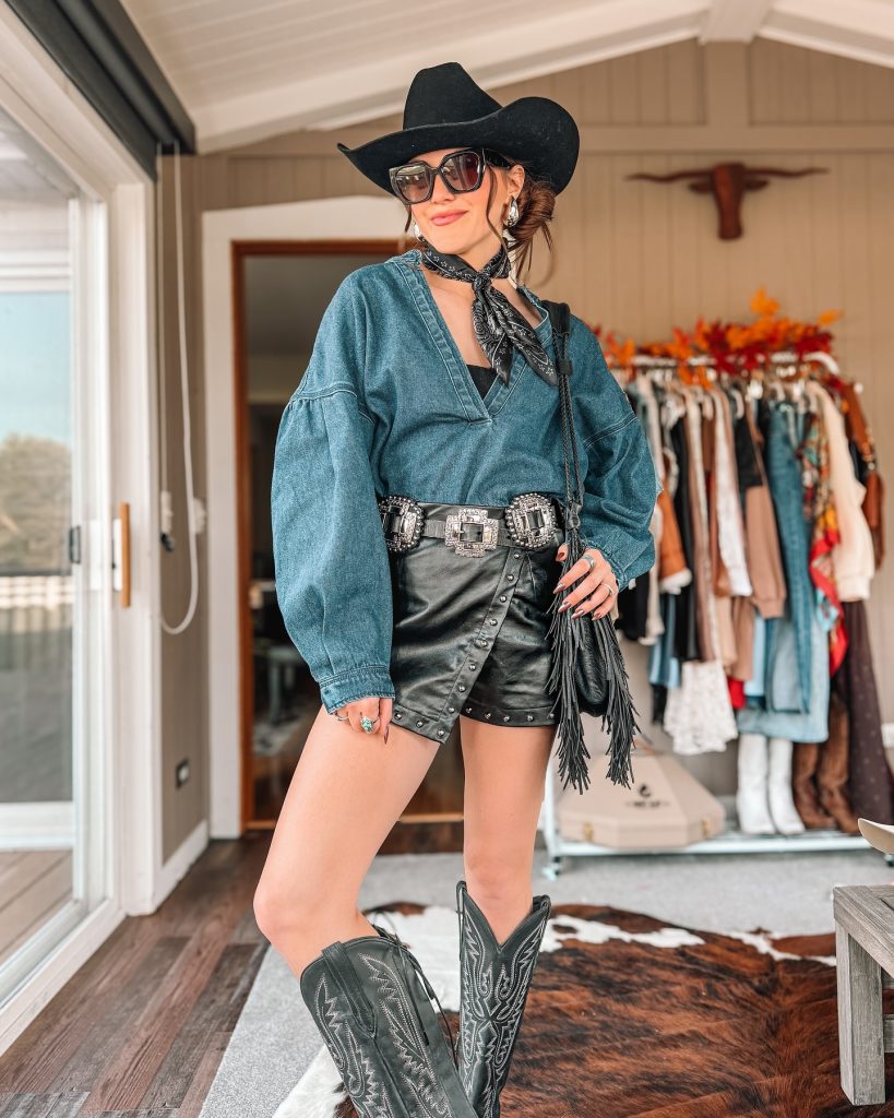 cool cowgirl outfit