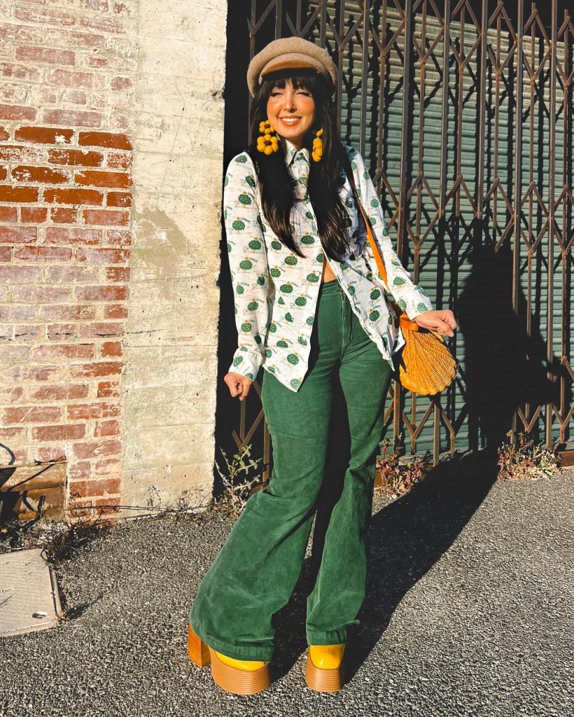 cute retro outfit