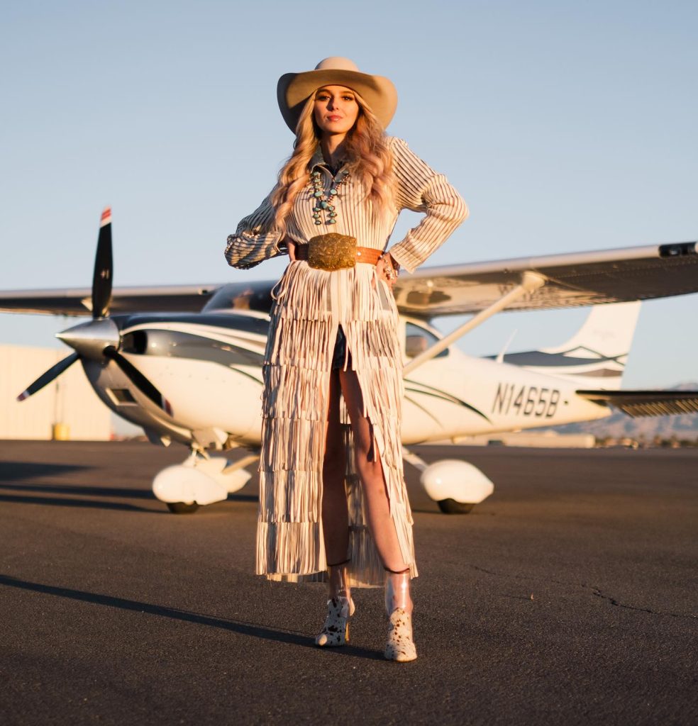 dashing cowgirl outfit