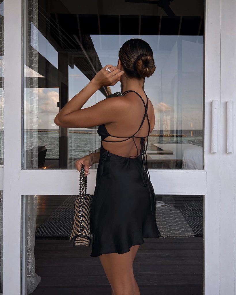 maldives summer black outfit